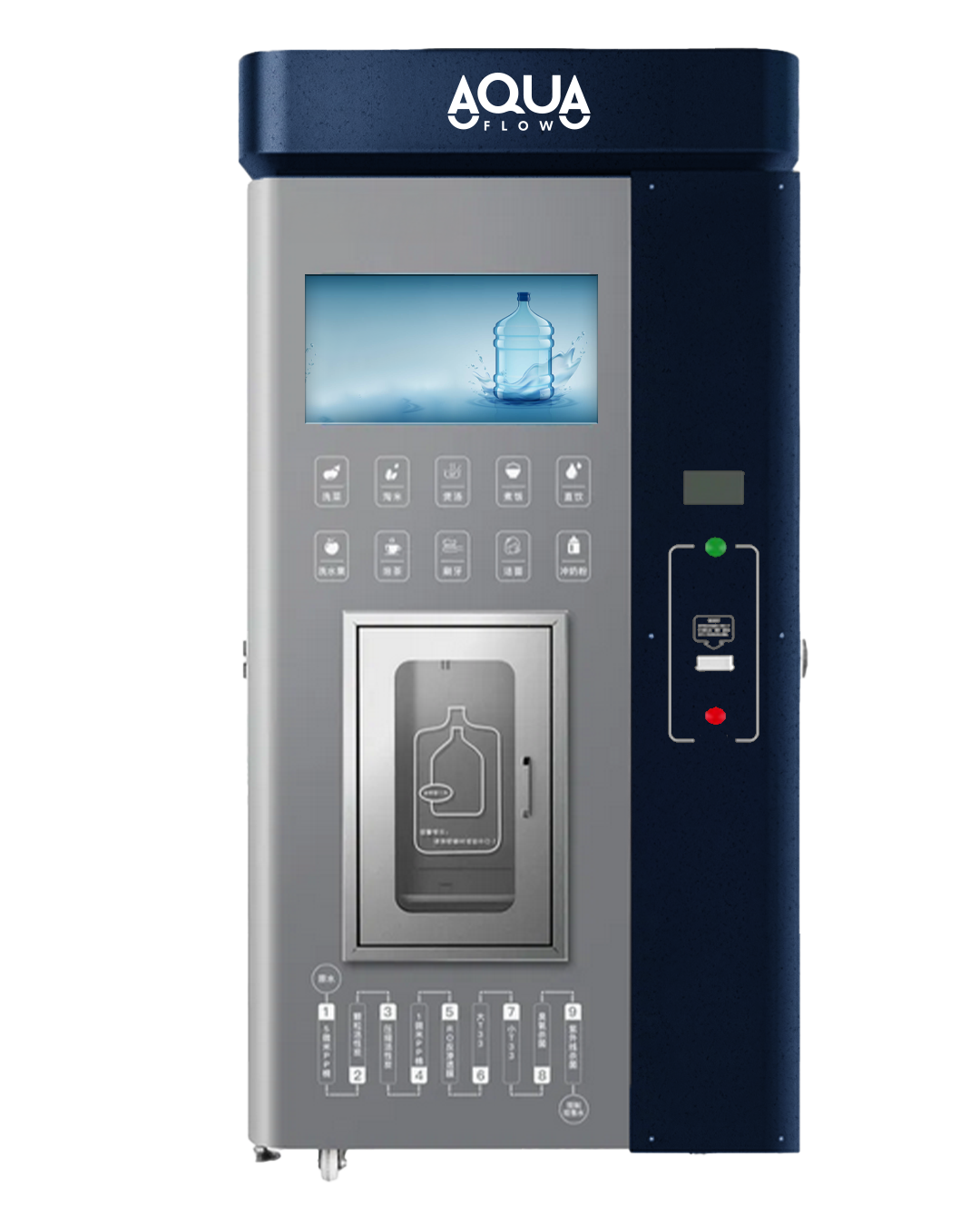 AquaFlow water vending machine